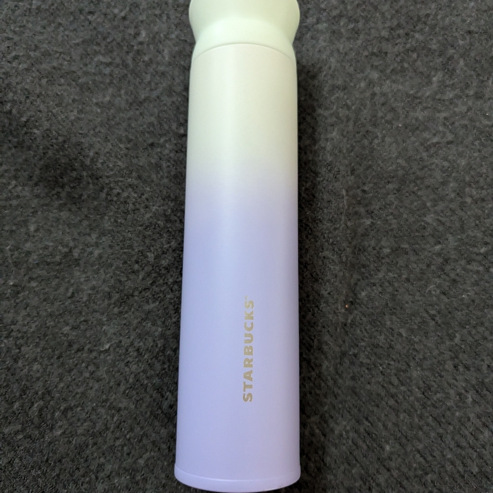 Starbucks Asia SS lavender slim 13oz bottle BNWT